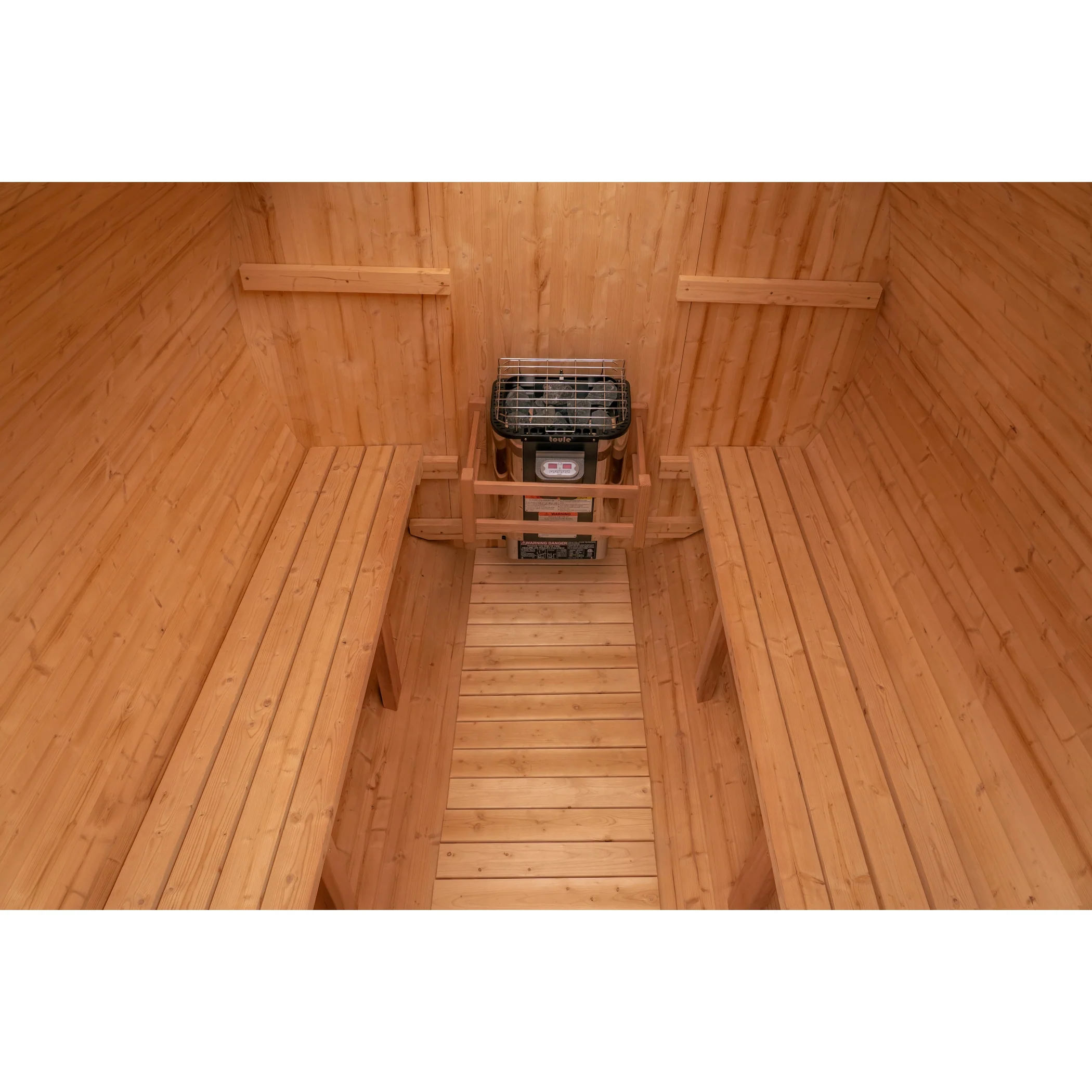 6 FT Classic Thermowood Barrel Sauna - 4-6 Person - Image 13