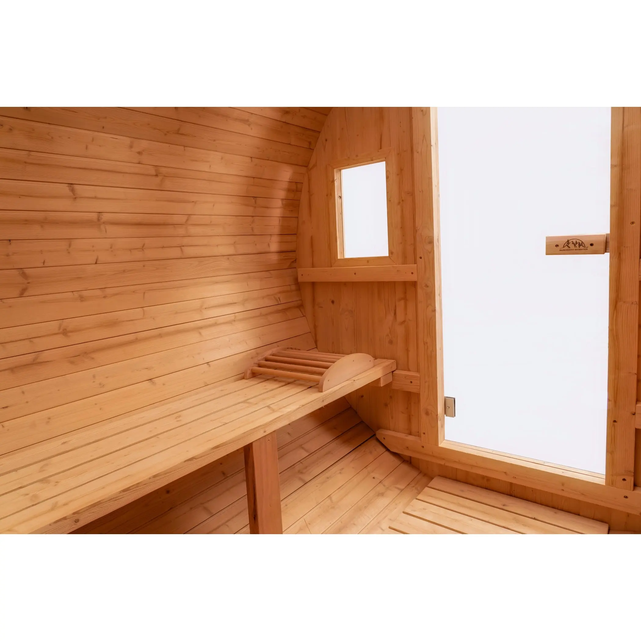6 FT Classic Thermowood Barrel Sauna - 4-6 Person - Image 14