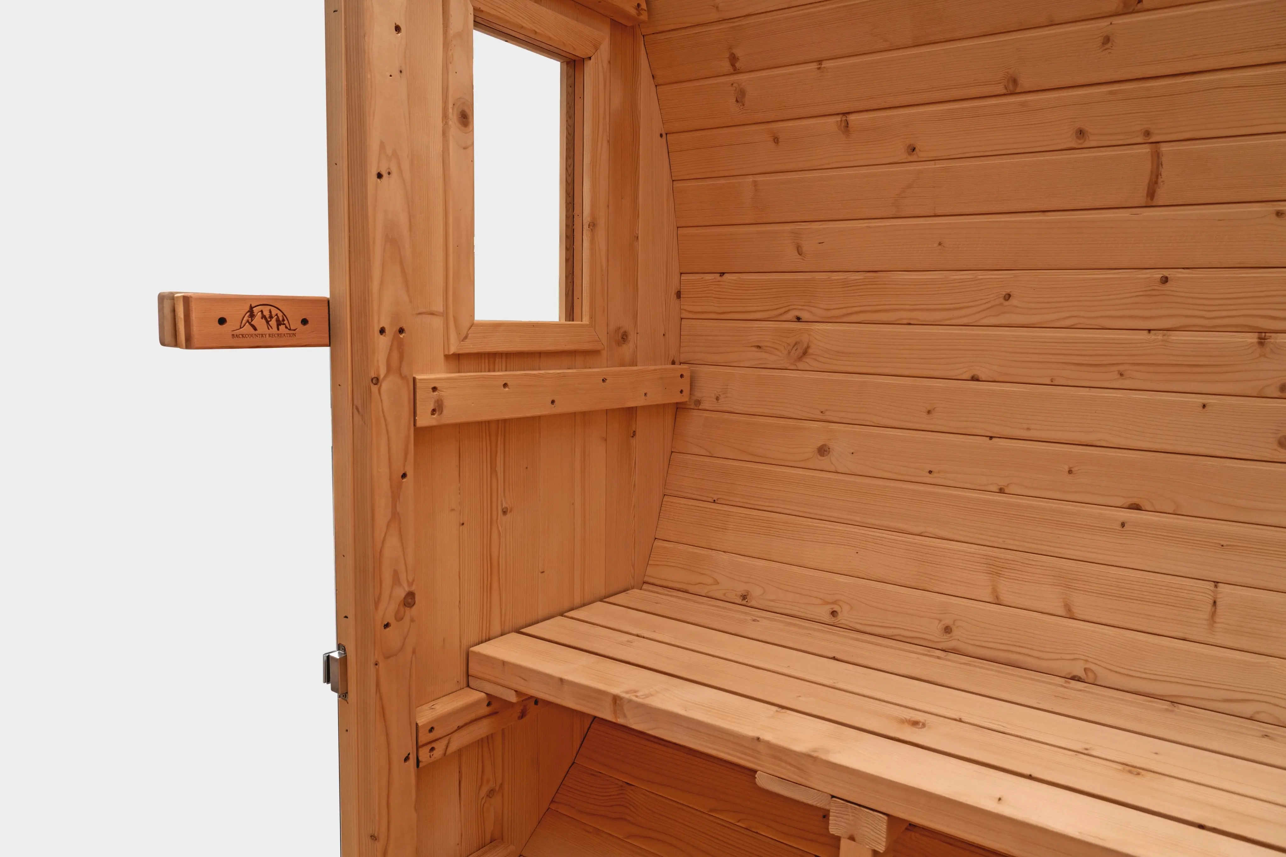 6 FT Classic Thermowood Barrel Sauna - 4-6 Person - Image 26