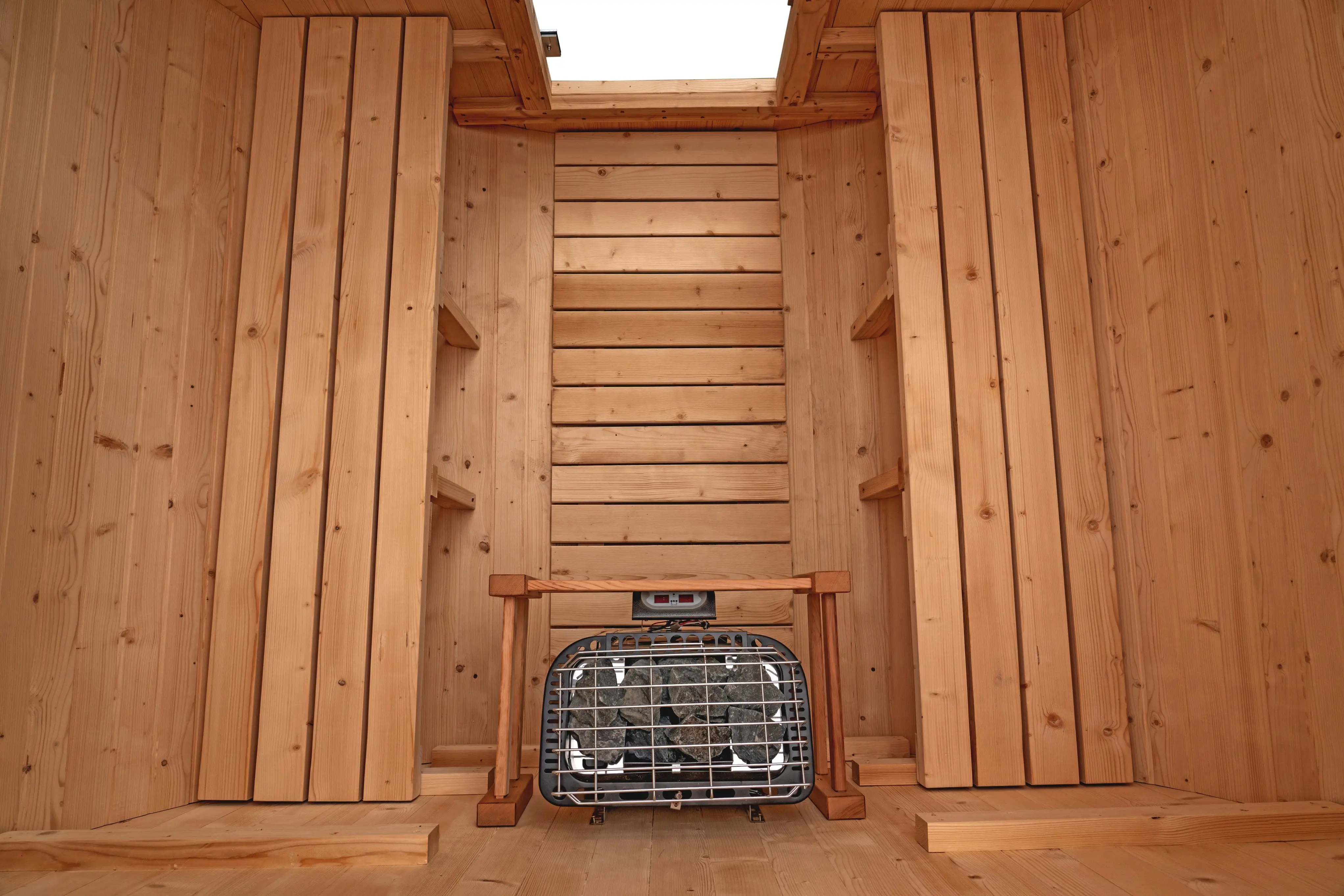 6 FT Classic Thermowood Barrel Sauna - 4-6 Person - Image 32