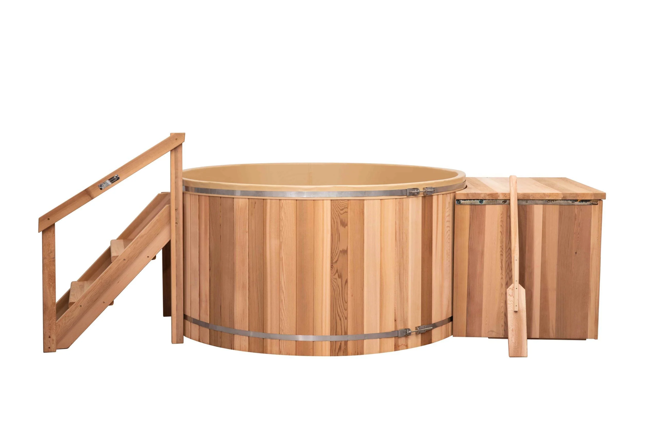 Classic Cedar Hot Tub - Electric Heater 6'W X 4'H (6 Person Deep) - Image 4