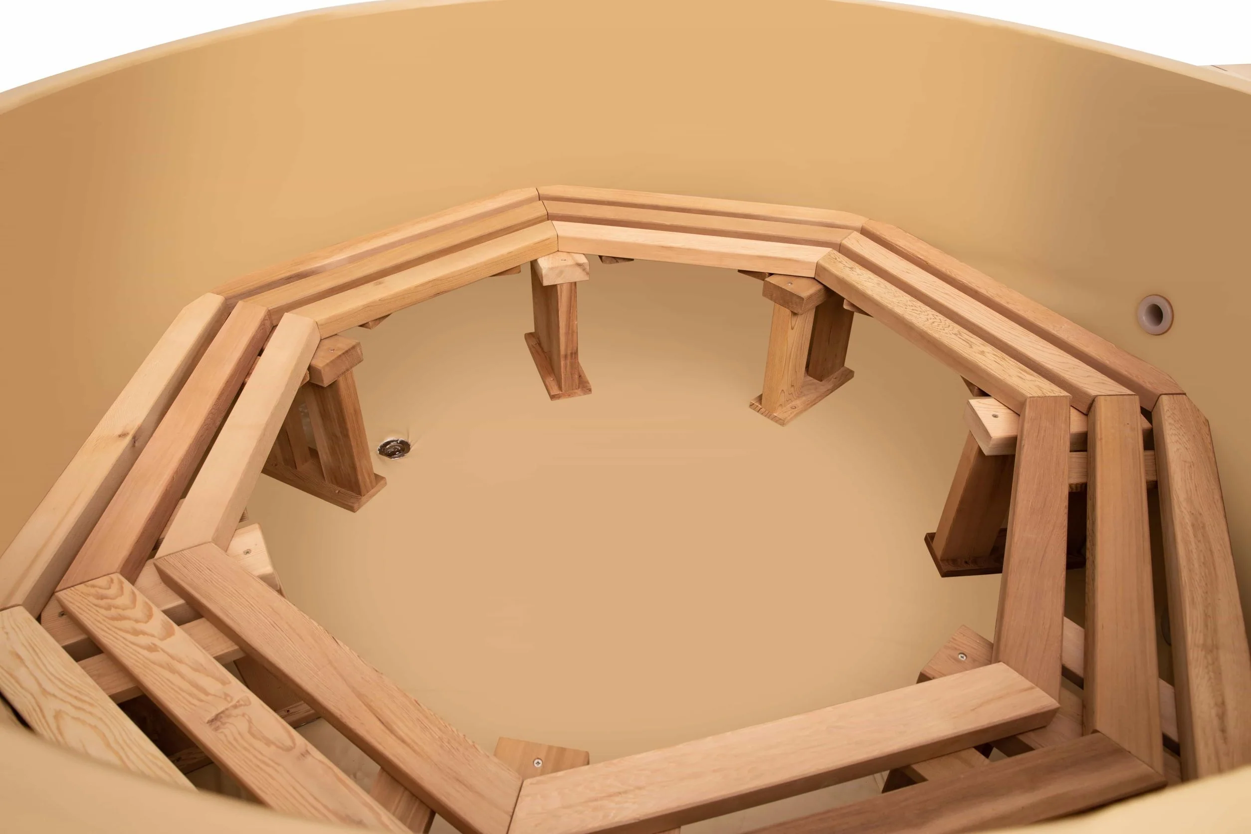 Classic Cedar Hot Tub - Electric Heater 6'W X 4'H (6 Person Deep) - Image 7