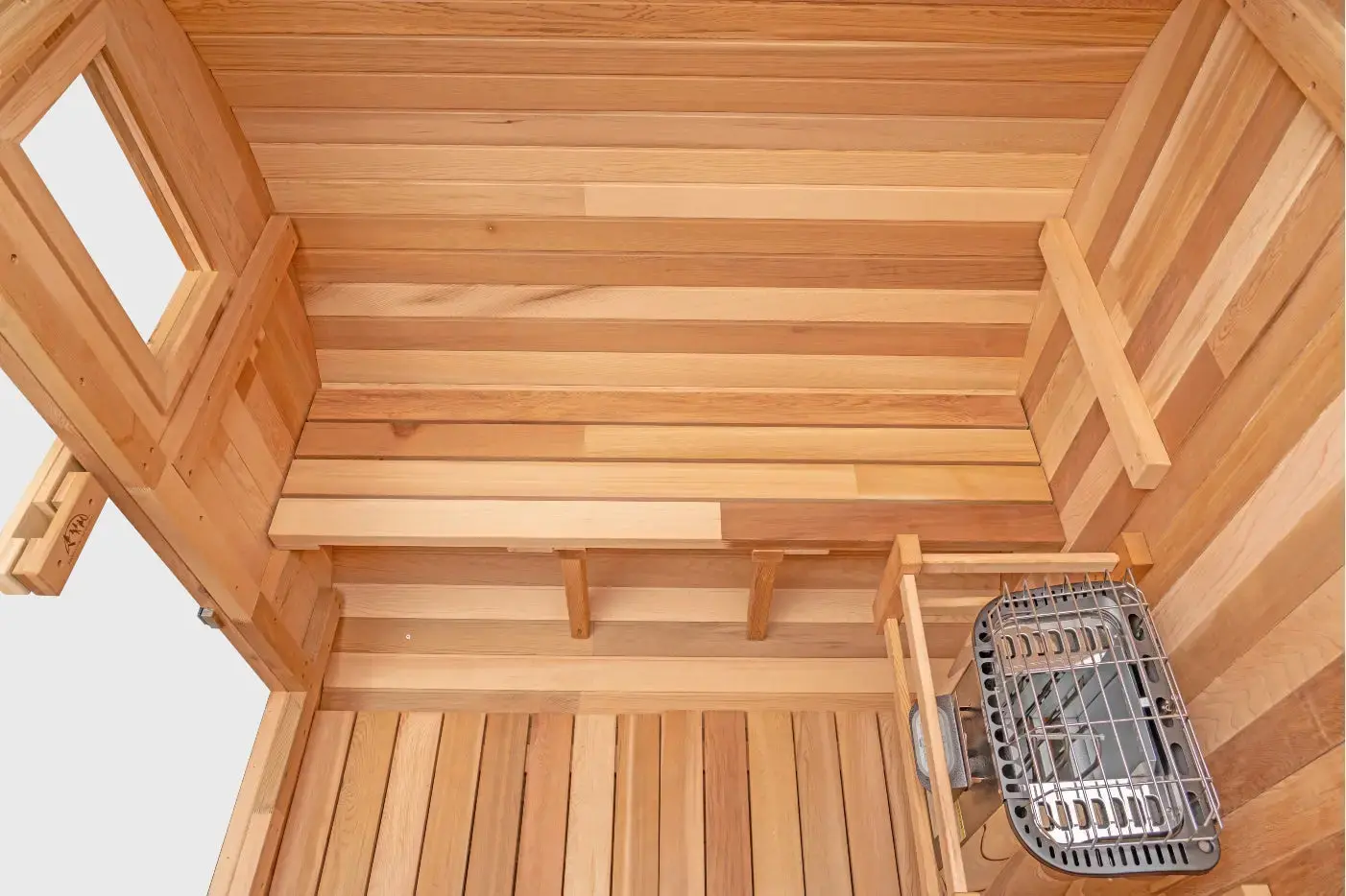 6ft Cedar Barrel Sauna + Yukon Cold Plunge - Image 5