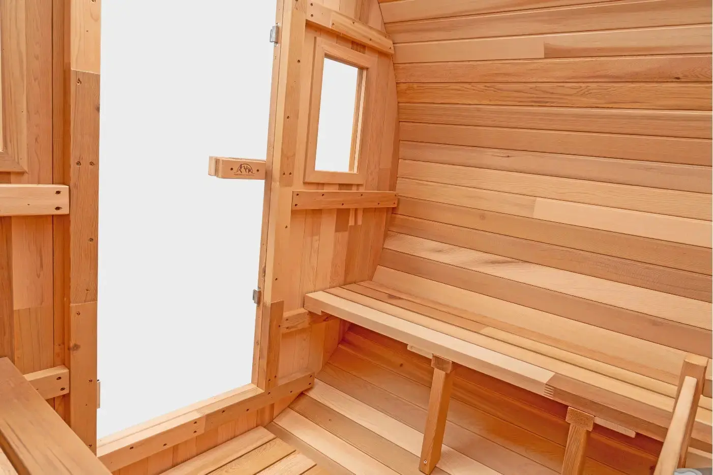 6ft Cedar Barrel Sauna + Yukon Cold Plunge - Image 6