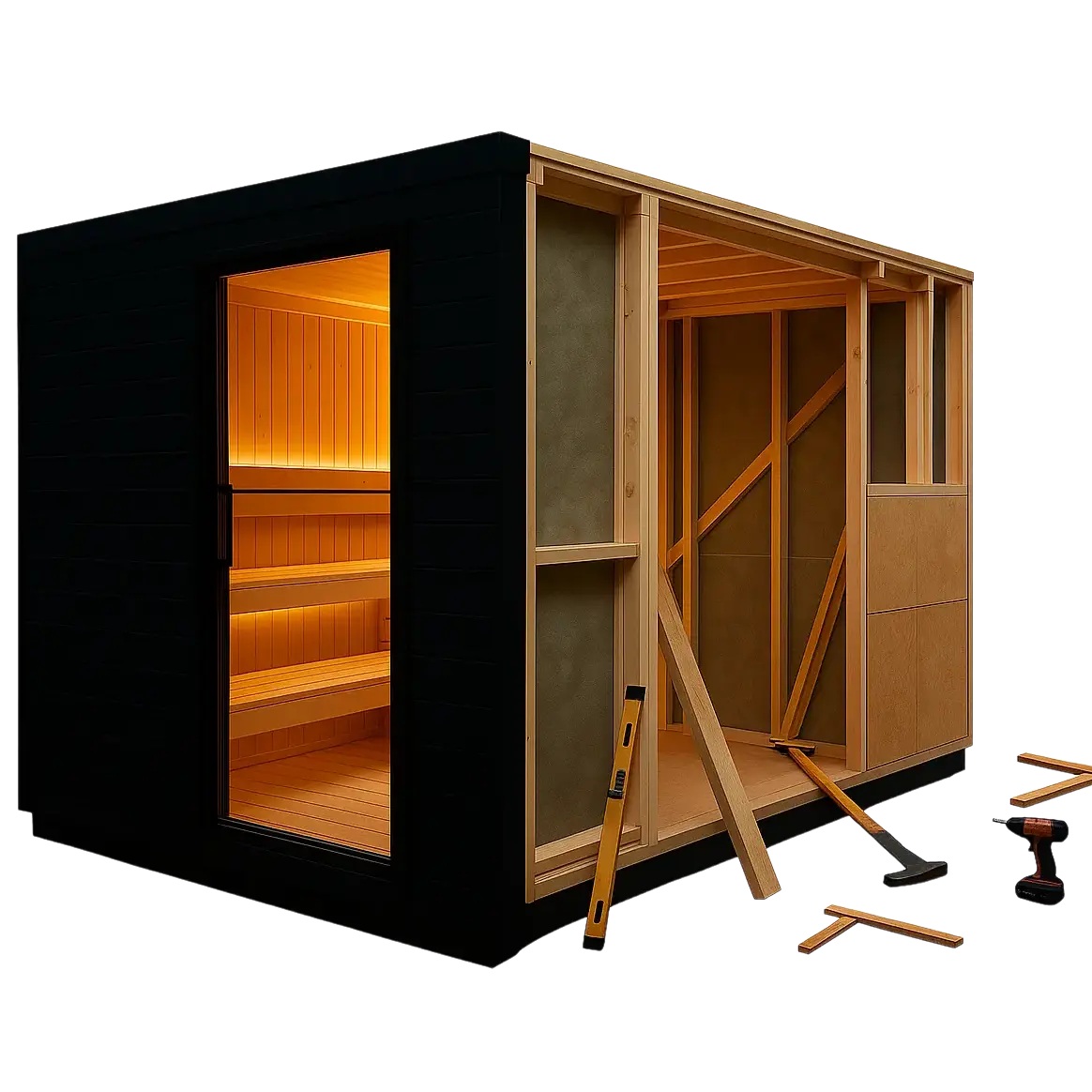 Custom Luxury Sauna