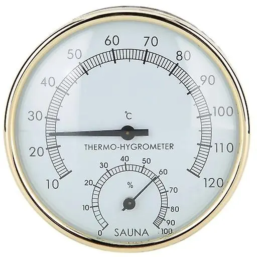 Deluxe Precision Sauna Hygrometer / Thermometer