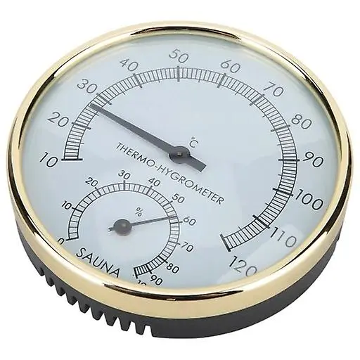 Deluxe Precision Sauna Hygrometer / Thermometer - Image 2